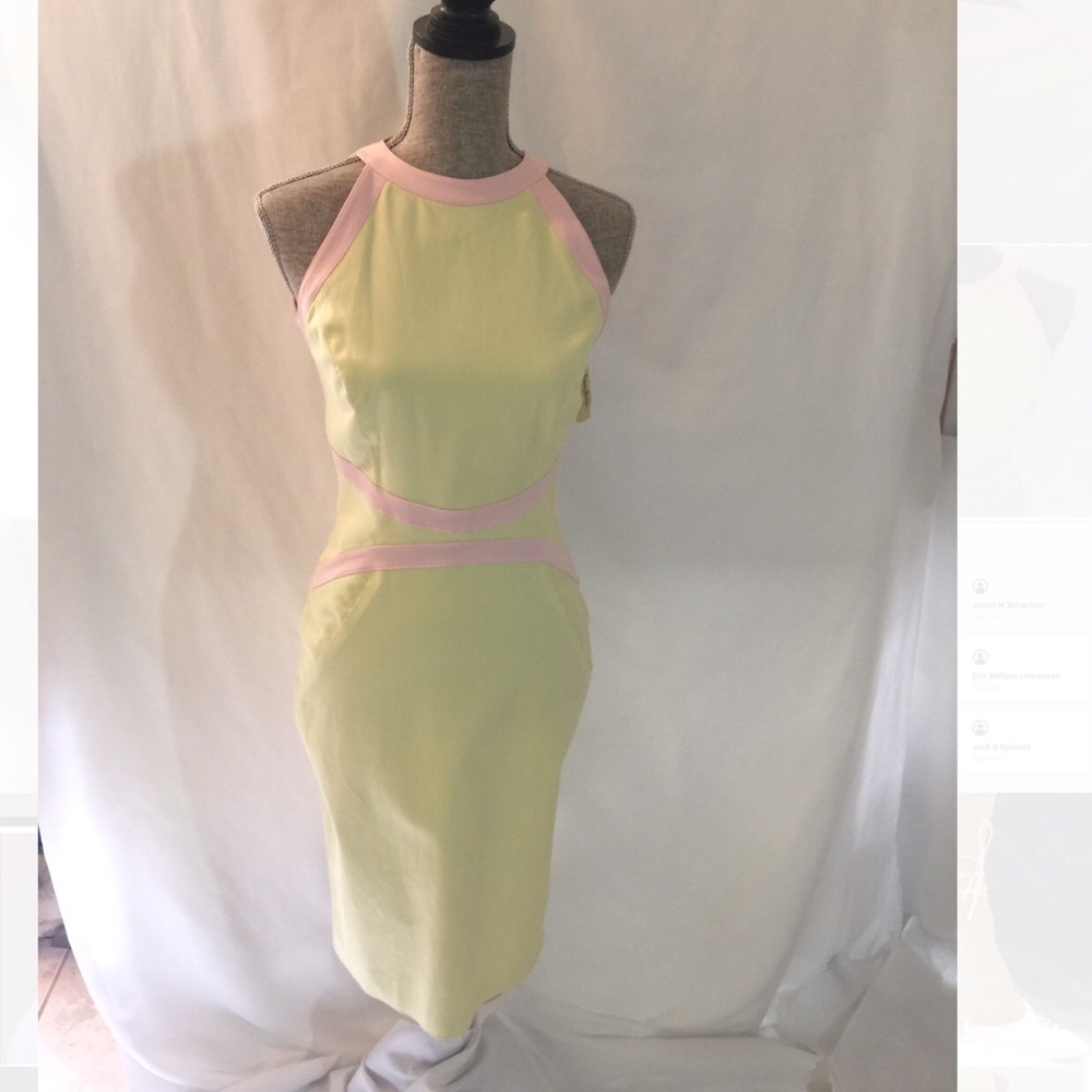 Kay Unger. Size 4. Soft, fitted, fully lined dress